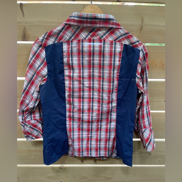 Pre loved western button up size S (vintage, reworked) - Picture 2 of 4